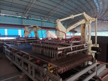 Nhà máy gạch tuynel chất lượng cao Viên Châu -  Tuyên Quang an toàn để sản xuất - sản xuất phải an toàn